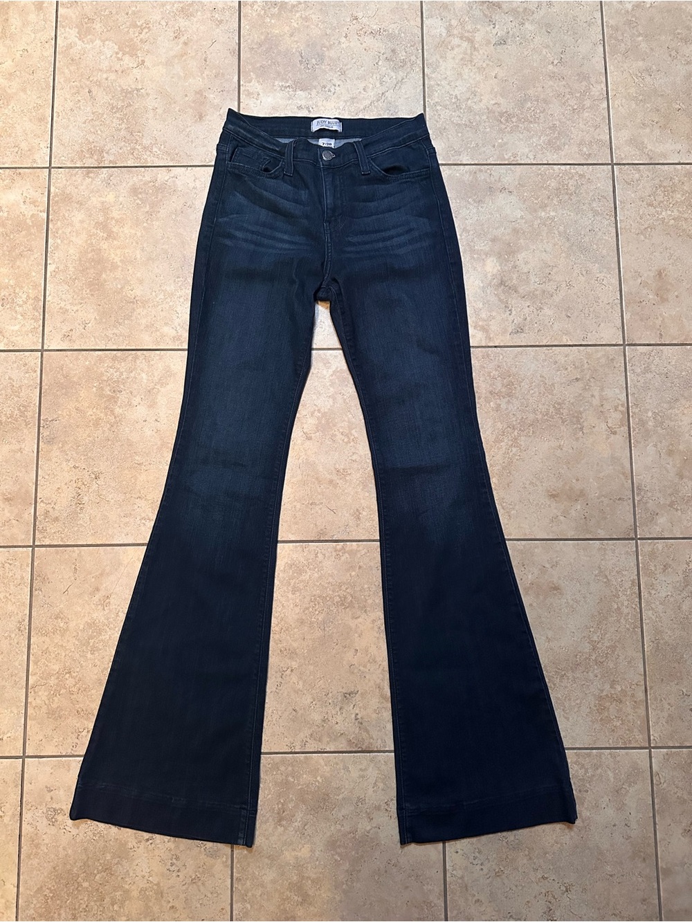 Judy Blue Dark Blue Flared Jeans